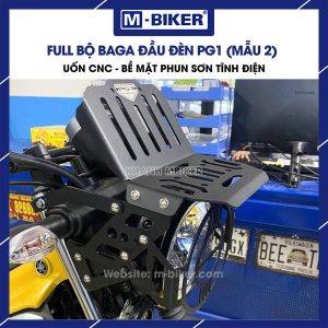 Full bộ baga đầu đèn kiêm bảo vệ đầu đèn Yamaha PG1