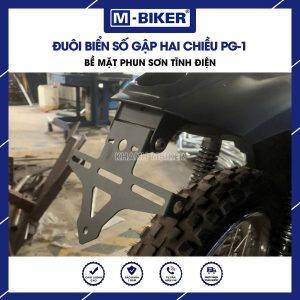 Đuôi biển số Yamaha PG1 gập hai chiều