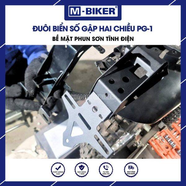 Đuôi biển số Yamaha PG1 gập hai chiều