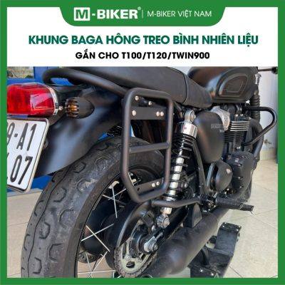 Khung baga hông treo bình nhiên liệu triumph T100,T120,Twin