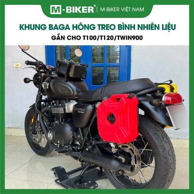 Khung baga hông treo bình nhiên liệu triumph T100,T120,Twin