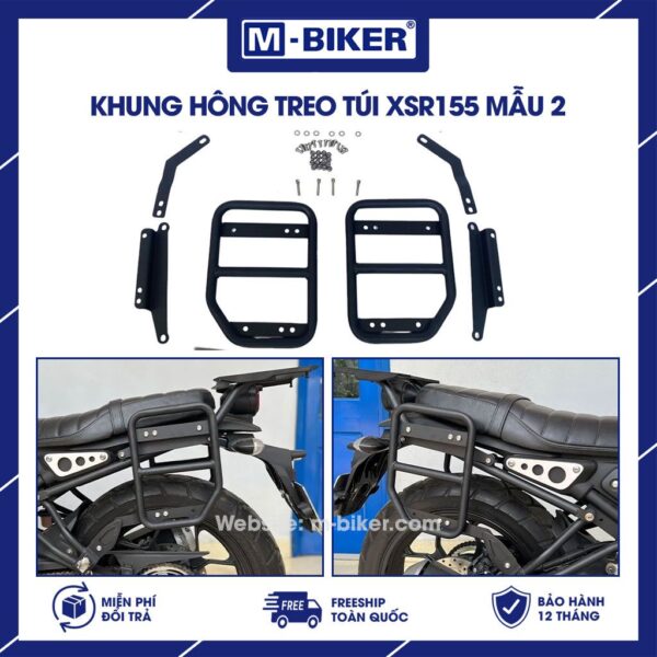 Khung hông treo túi XSR155 mẫu 2