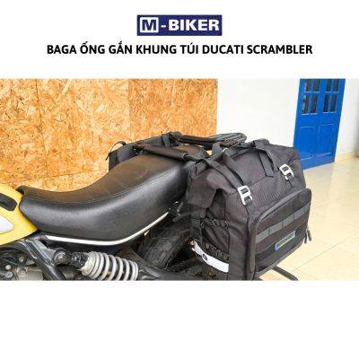 baga ống gắn khung treo túi Ducati scrambler