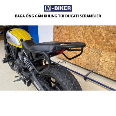 baga ống gắn khung treo túi Ducati scrambler