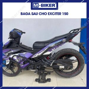 Baga sau Exciter 150 gắn thùng