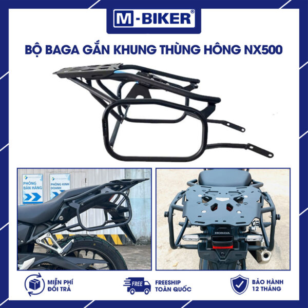 Baga gắn khung thùng hông Honda NX500