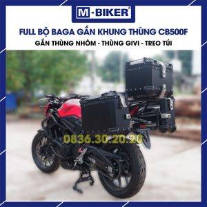 Baga gắn khung thùng CB500F phun sơn tĩnh điện