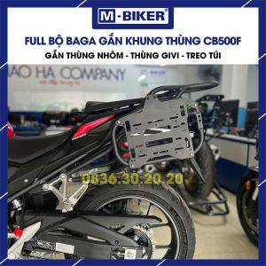 Baga gắn khung thùng CB500F phun sơn tĩnh điện