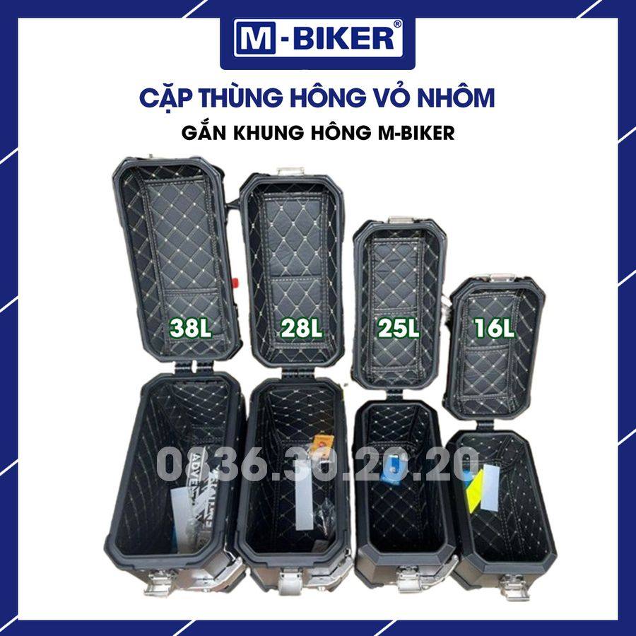 Cặp thùng hông vỏ nhôm 38L