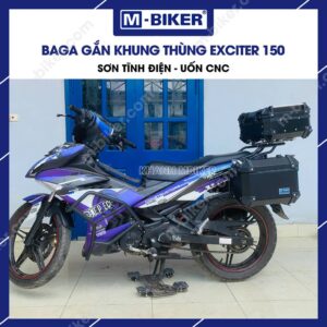 Full bộ baga gắn khung thùng Exciter 150