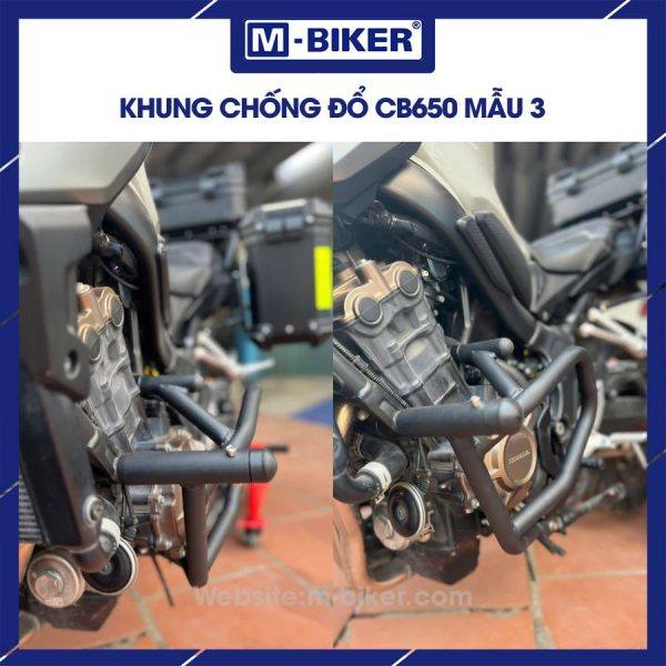 Khung chống đổ Honda CB650 mẫu 3