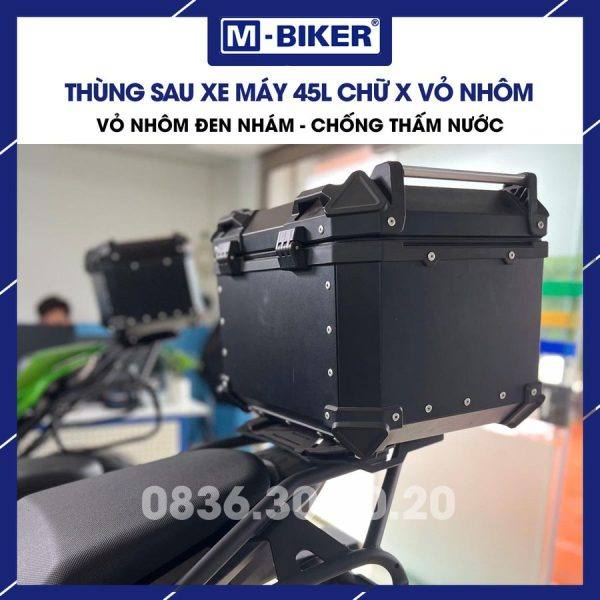 Thùng sau xe máy 45L M-Biker