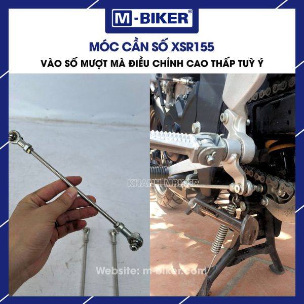 Đũa móc cần số XSR155 chính hãng Mbiker