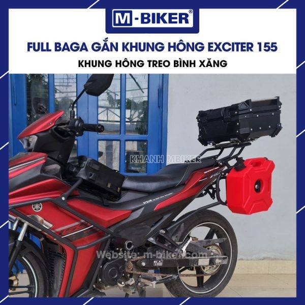 Full baga gắn khung thùng Exciter 155