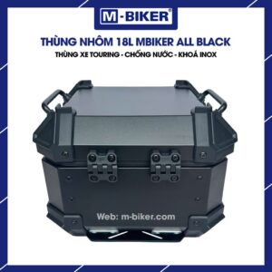 Thùng nhôm 18L gắn sau xe máy