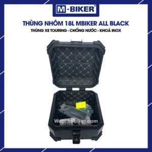 Thùng nhôm 18L gắn sau xe máy