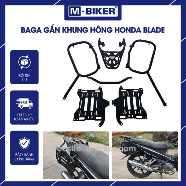 Baga Blade chất liệu thép phun sơn tĩnh điện