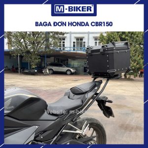 Baga CBR150 gắn thùng sau phun sơn tĩnh điện