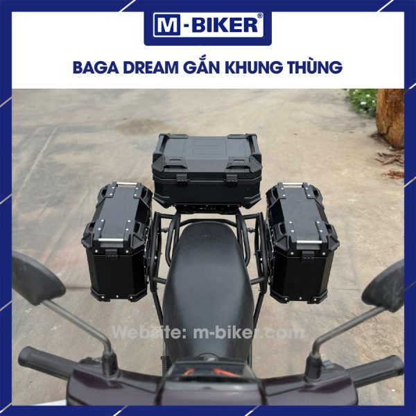 Baga Dream chất liệu thép phun sơn tĩnh điện