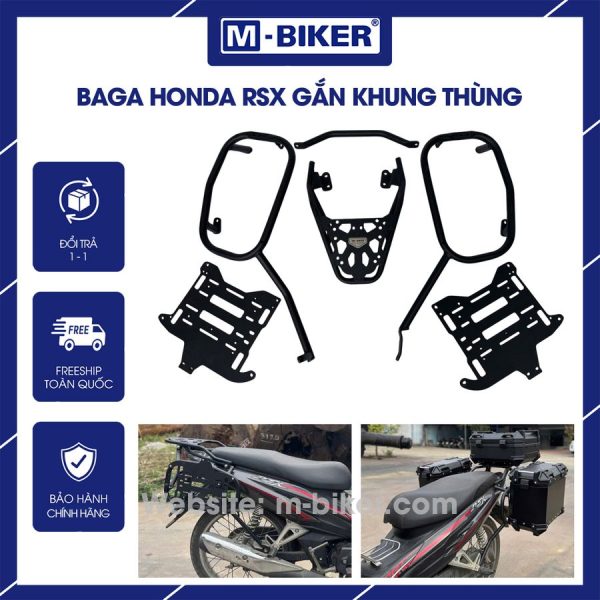 Bộ baga gắn khung hông RSX