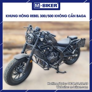 Khung thùng hông Rebel 300 500 không cần baga sau