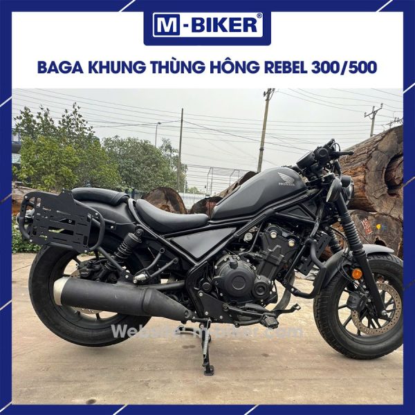 Khung thùng hông Rebel 300 500 không cần baga sau