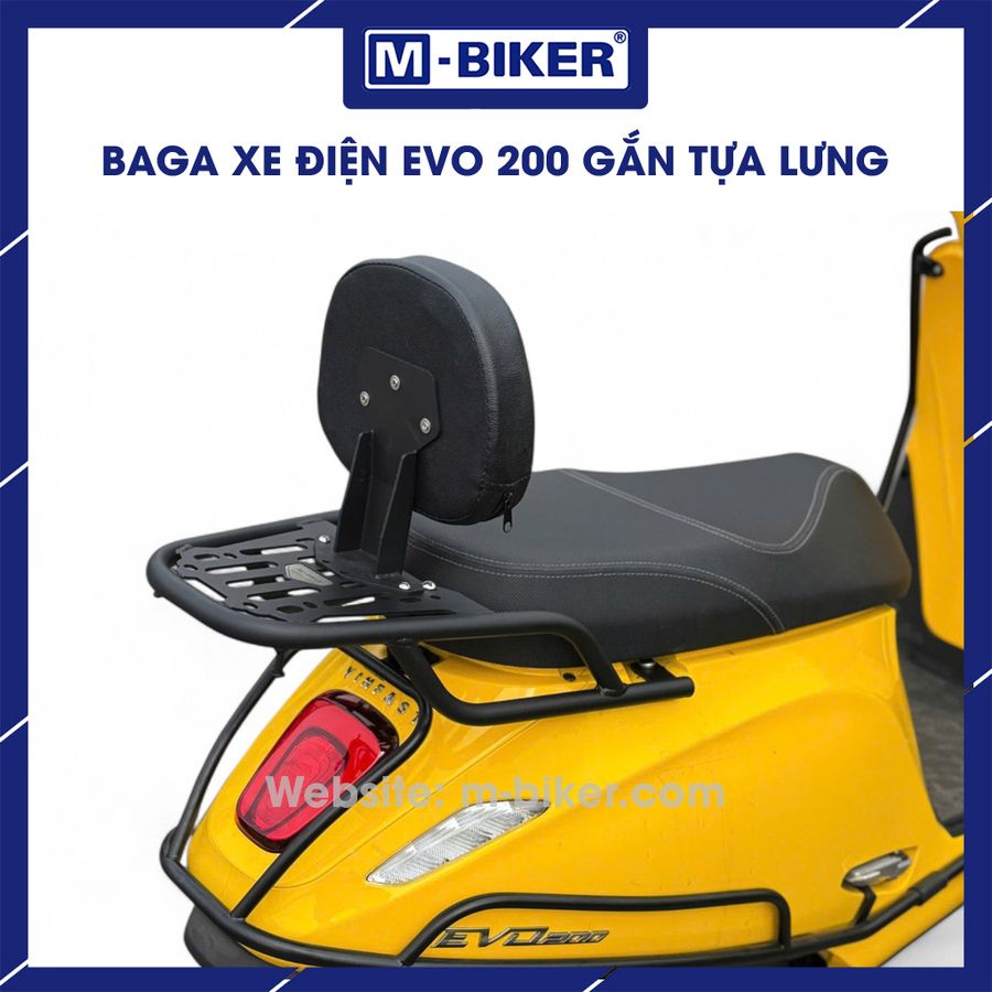Baga sau Evo 200 mẫu tấm 14 Baga sau Evo 200 mẫu tấm kèm tựa lưng