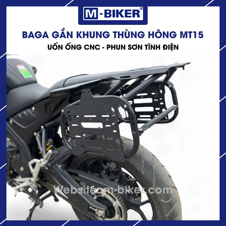 Baga khung thùng MT15 từ M-Biker 12 Baga khung thùng MT15 từ M-Biker