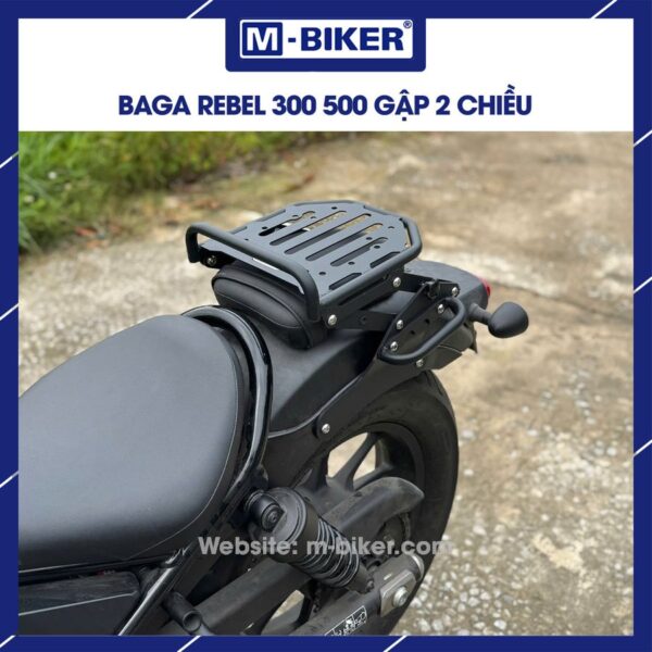 Baga Rebel gập hai chiều linh hoạt