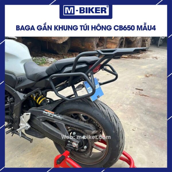 Baga CB650 gắn khung túi hông