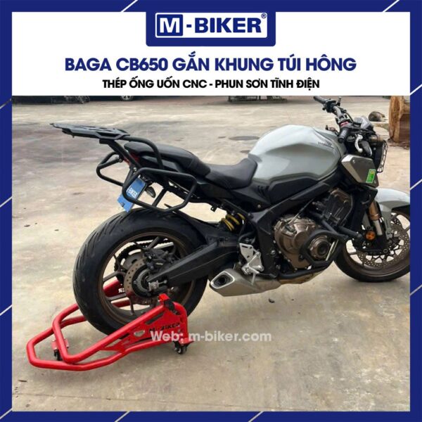 Baga CB650 gắn khung túi hông