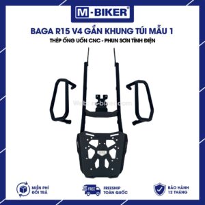 Baga R15 V4 gắn khung túi hông mẫu 1
