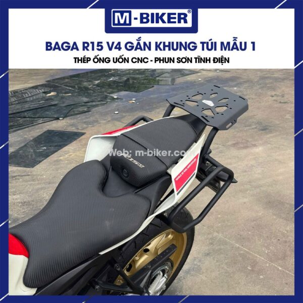 Baga R15 V4 gắn khung túi hông mẫu 1