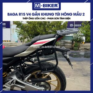 Baga R15 V4 gắn khung túi mẫu 2