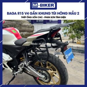 Baga R15 V4 gắn khung túi mẫu 2