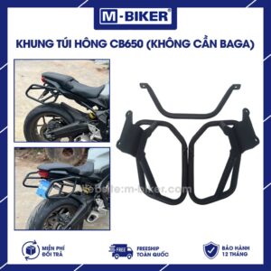 Khung treo túi CB650 không cần baga sau