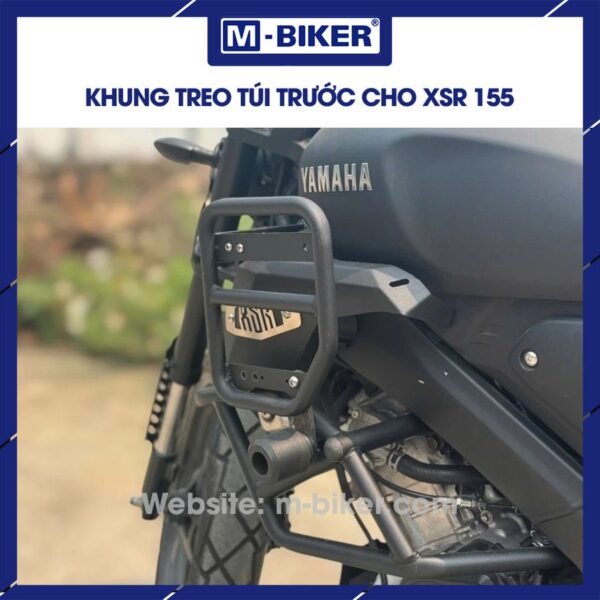 Khung treo túi XSR155 phía trước gắn cùng chống đổ mẫu 2