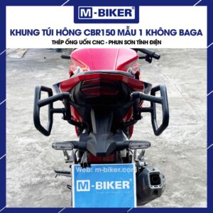 Khung túi hông CBR150 mẫu 1 không baga 6 Khung túi hông CBR150 mẫu 1 không baga