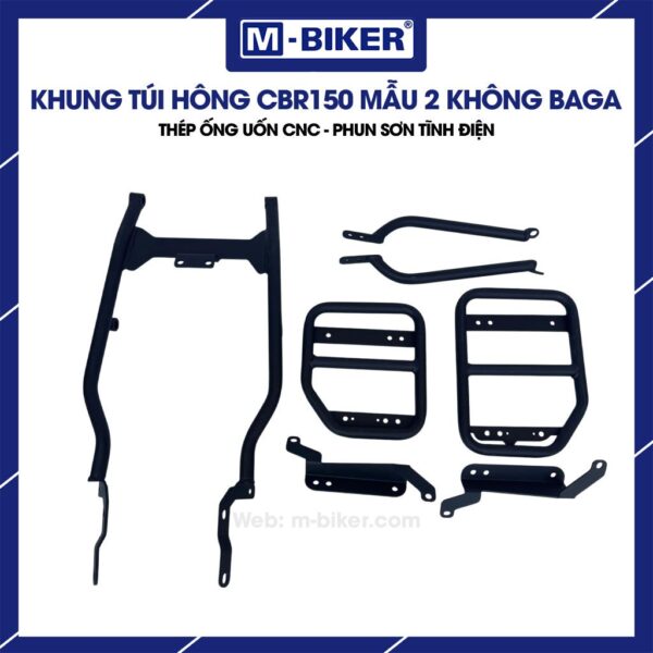 Khung túi hông CBR150 mẫu 2 không baga