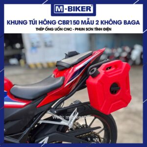 Khung túi hông CBR150 mẫu 2 không baga 7 Khung túi hông CBR150 mẫu 2 không baga