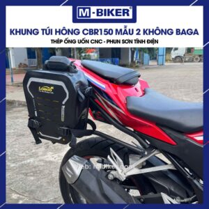 Khung túi hông CBR150 mẫu 2 không baga 8 Khung túi hông CBR150 mẫu 2 không baga