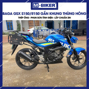 [M-Biker] Baga GSX S150 gắn khung thùng hông