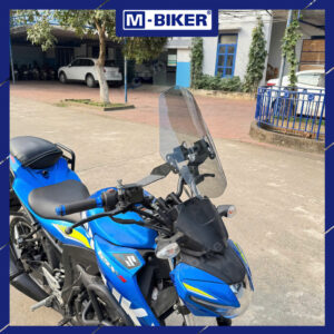 Kính chắn gió gsx 150 – Nhựa pc cao cấp, thiết kế khí động học