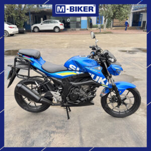 [M-Biker] Khung treo túi vuông GSX S150 không cần baga sau