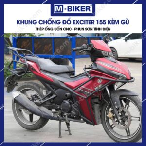 Khung chống đổ EX155 – Bảo vệ toàn diện dàn áo, lốc máy và chân người lái