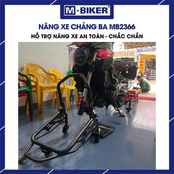 Ben nâng xe chảng ba cao cấp MB2366 MBiker