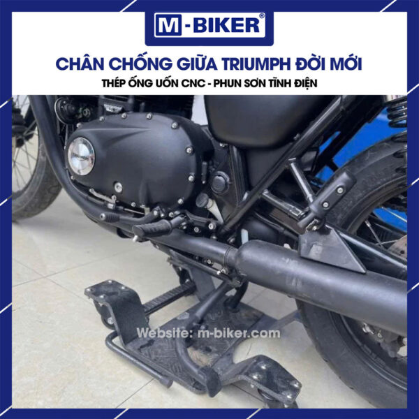 Chân chống đứng Triumph T100 T120 Speed/Street Twin900 đời mới