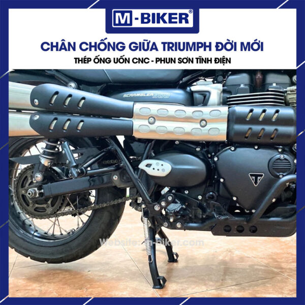 Chân chống đứng Triumph T100 T120 Speed/Street Twin900 đời mới
