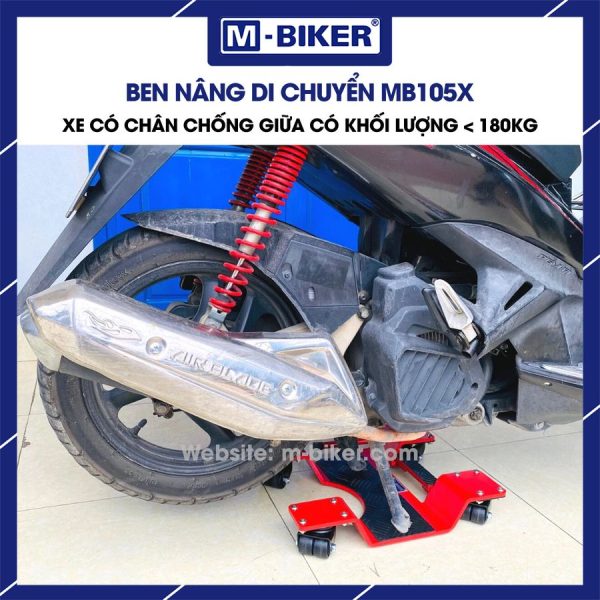 Ben nâng di chuyển chân chống đứng MB105X