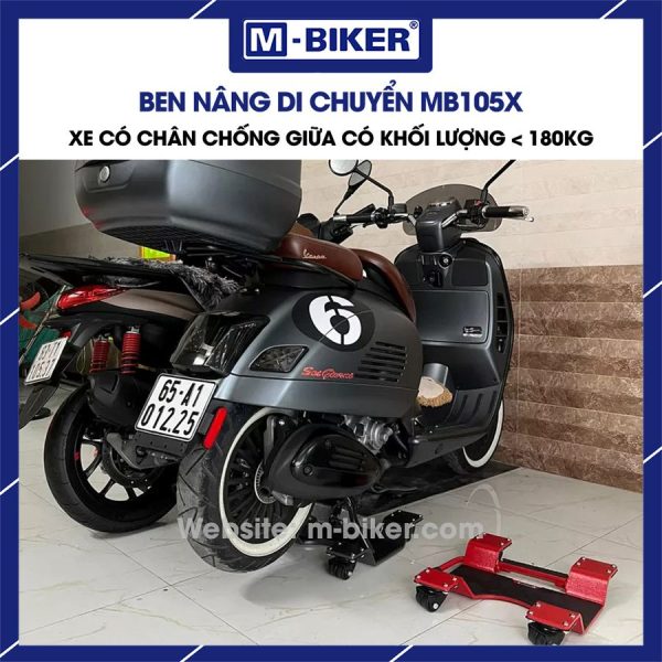 Ben nâng di chuyển chân chống đứng MB105X